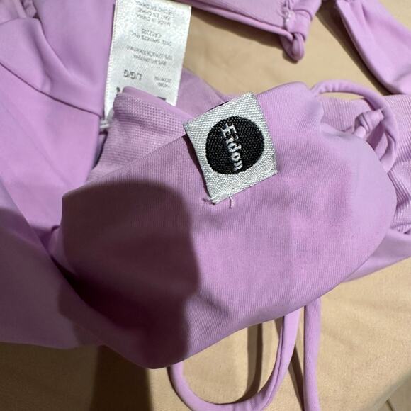 Eidonsurf Bikini Large bottoms and E top NWT Orchid Purple Micro Bikini P\ - Picture 5 of 16